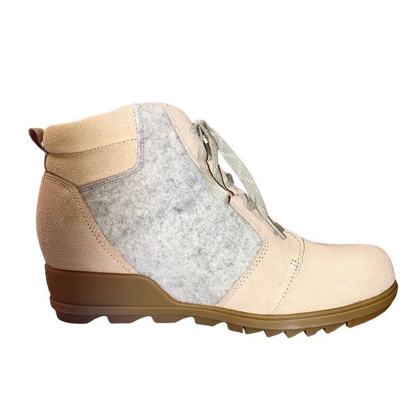 NEW Sorel Women's Evie Ankle Lace Boot Size 11 - Ceramic Natural Waterproof NIB - Picture 8 of 12